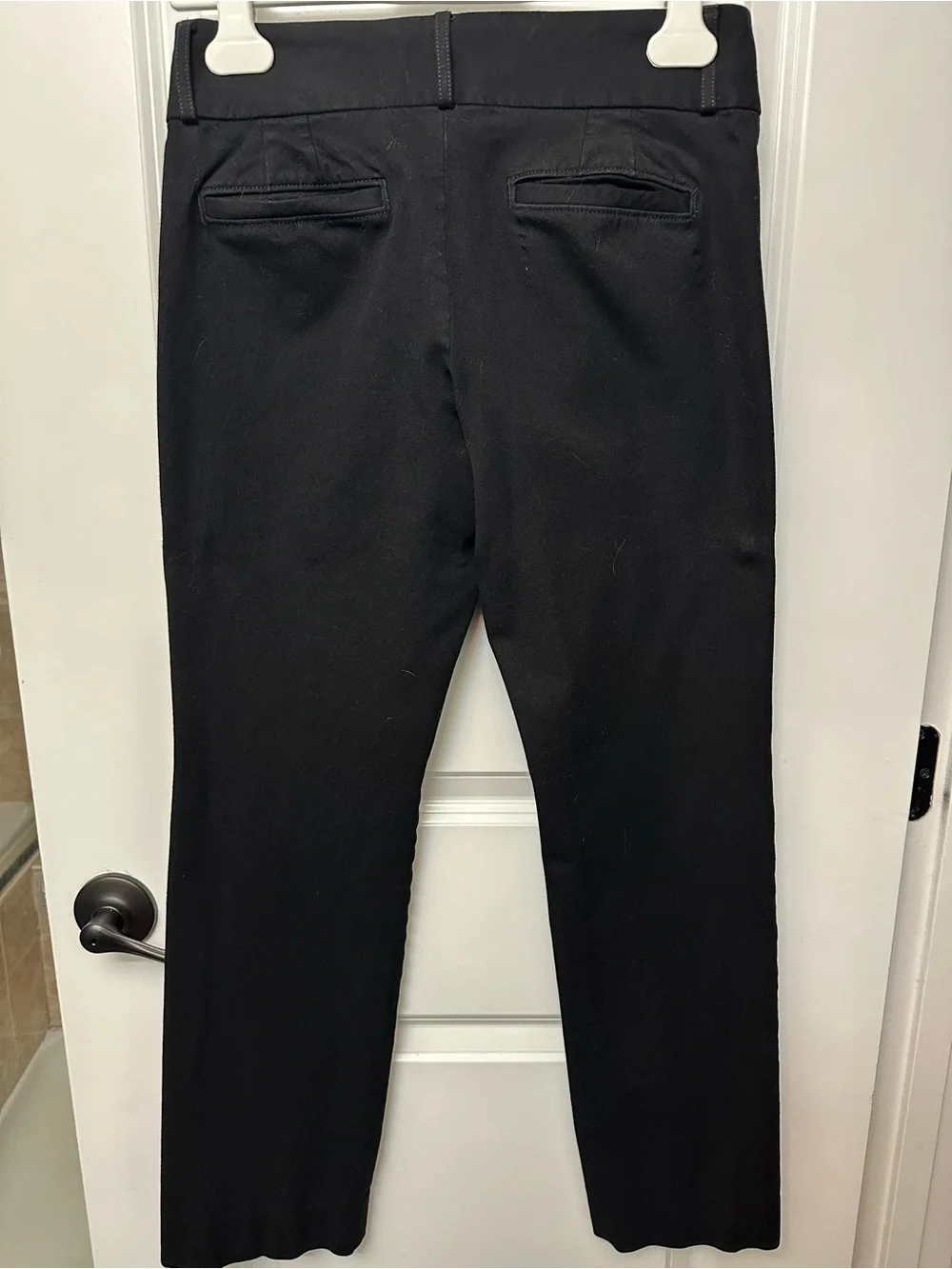Banana Republic Black Women's Straight Leg Pants Size 4